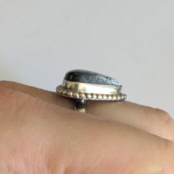 Vintage Dendrite Ring - Picture 5 of 6